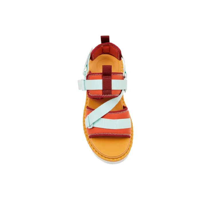 See By Chloe Lilli Beach Sandals Women's Rusty Orange-3