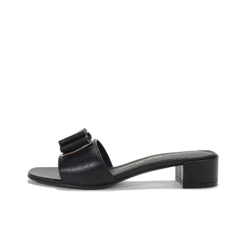 FERRAGAMO Stylish Sandals Women's Black