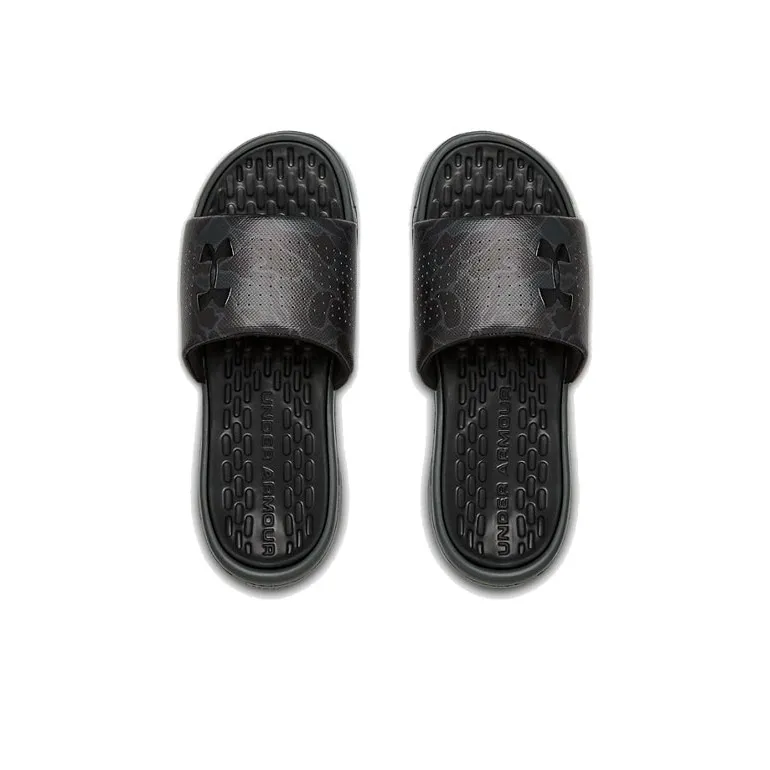 Under Armour Playmaker Diverge Slides Slippers Black-3