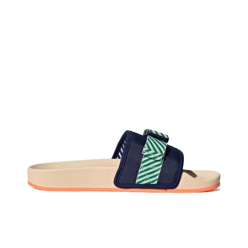 Adidas Originals Pouchylette Slides 'Night Sky Bliss Orange Pink' Women's-1