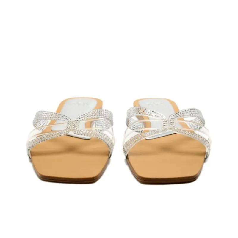 ZARA Quiet Slide Slippers Women's Transparent-2