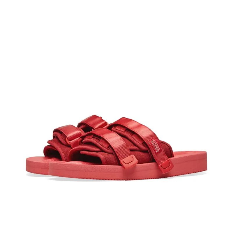 Suicoke MOTO VS Slide Slippers Men's Red-2