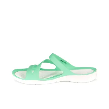 Crocs Swiftwater Slide Slippers Women's Green