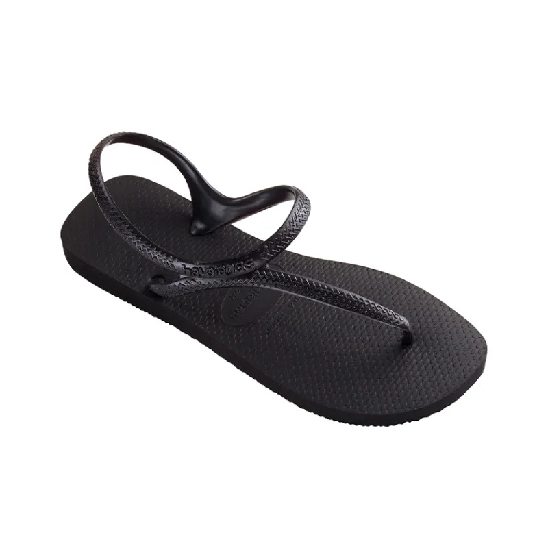 Havaianas Beach Sandals Women's Black-2