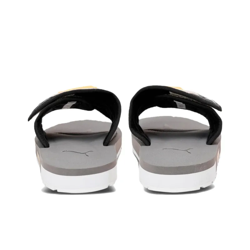 1DER x PUMA Mirage Mo Slide Slippers Men's Gray Yellow-3