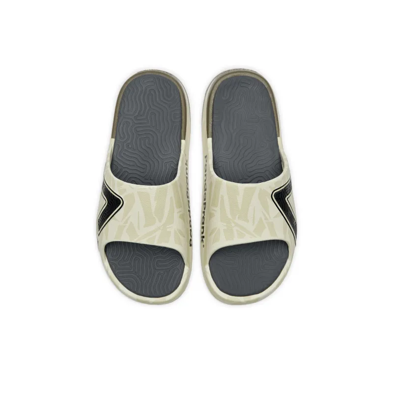 PEAK Quiet Slide Slippers Unisex Light Khaki-5