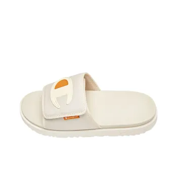 Champion Campus Sports Slippers Men's Oat Sundial Yellow
