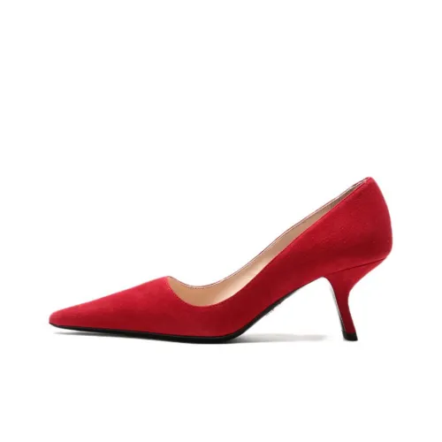 PRADA High Heels Women's Red