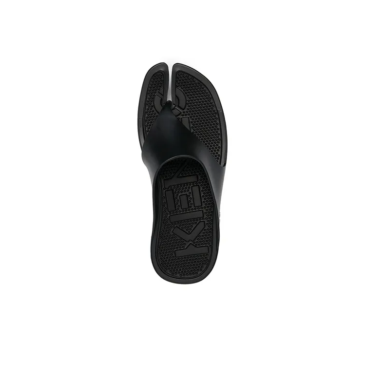 KENZO Plastic Sole Quiet Flip Flops Women's Black-4
