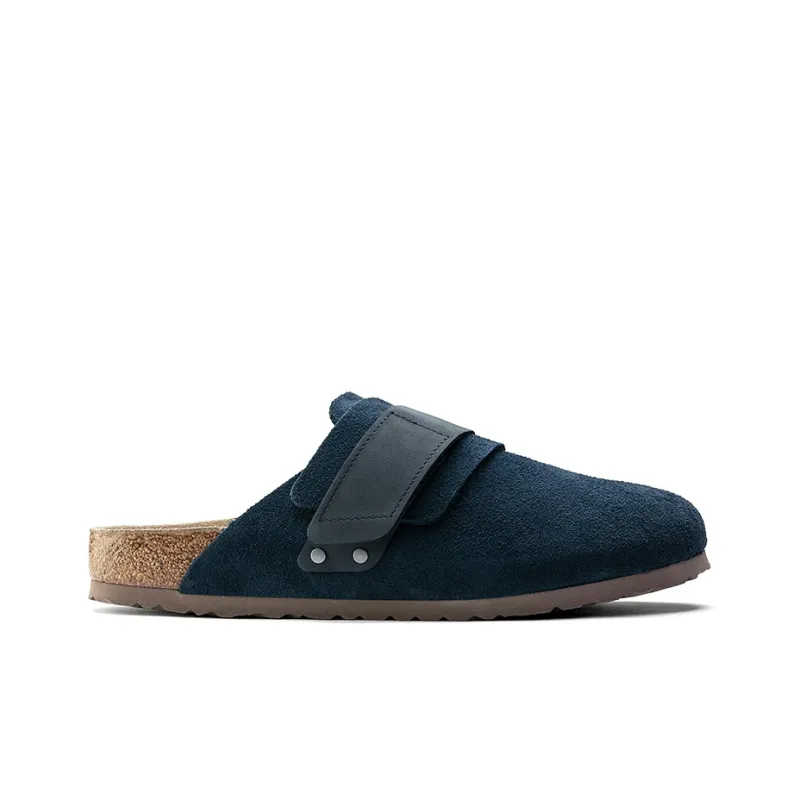 Birkenstock Nagoya Suede Leather 'Navy'-1