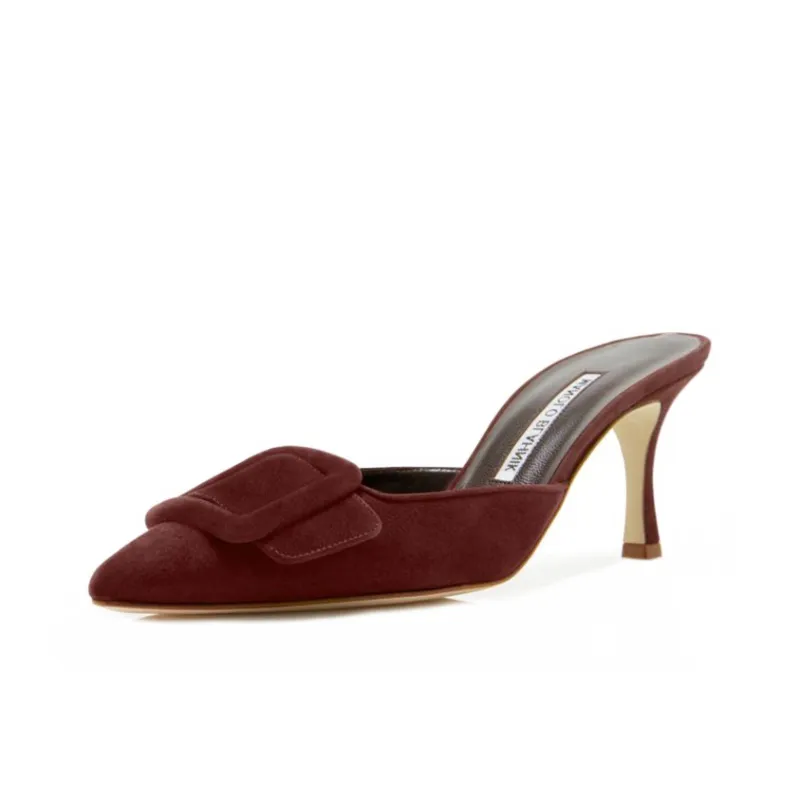 MANOLO BLAHNIK Maysale 50mm Mules-3
