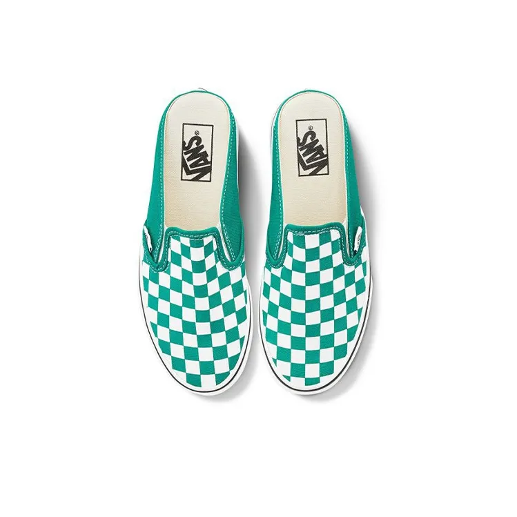 Vans Classic Slip On Mule 'Green White'-4