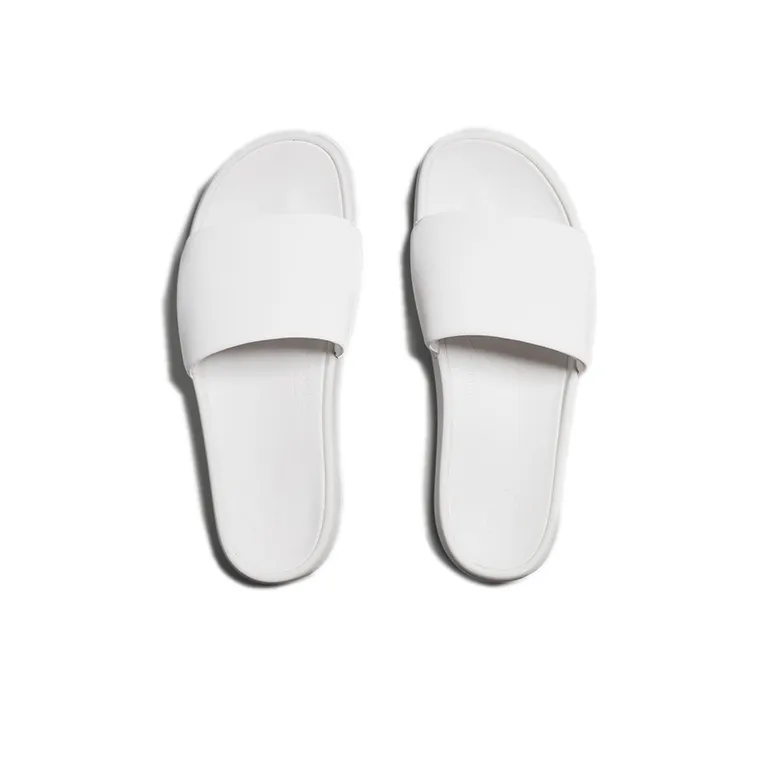Lululemon Restfeel Slide Quiet Slide Slippers Men's White-3