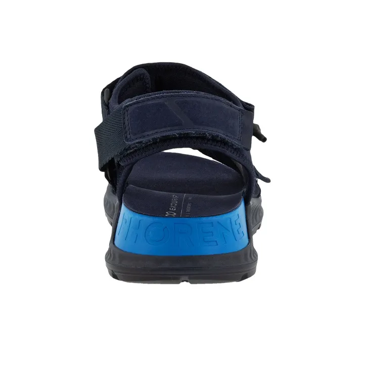 Ecco Exowrap 3Strap Stylish Sandal Men's Blue-3