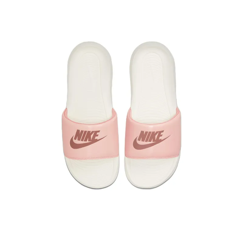 Nike Victori One Slide Slippers Women's Pink/White-2