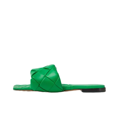 Bottega Veneta Slide Slippers Women's Green