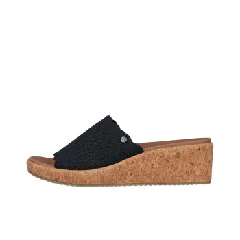 Skechers ARCH FIT BEVERLEE Rubber Sole Slip-Resistant Slide Slippers Women's Black