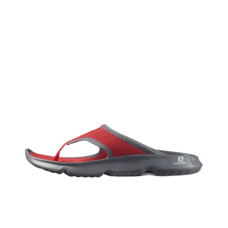 SALOMON Reelax Moc 5.0 Casual Sports Slippers Men's Red-0