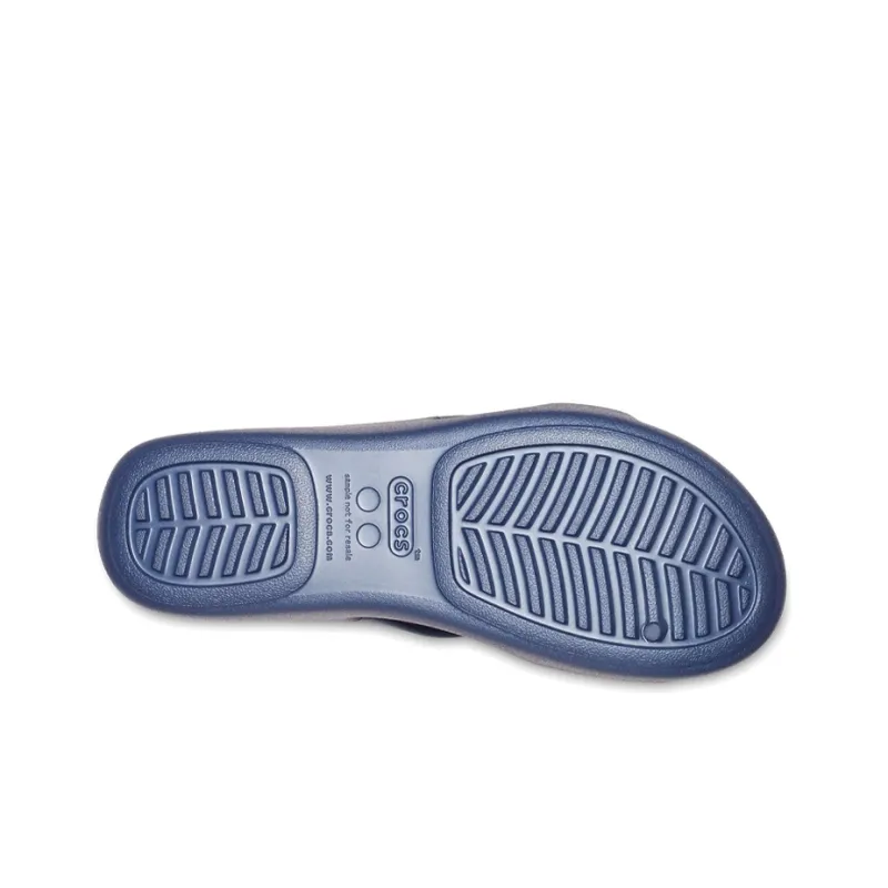 Crocs Monterey Slide Slippers Women's Marine Blue-6