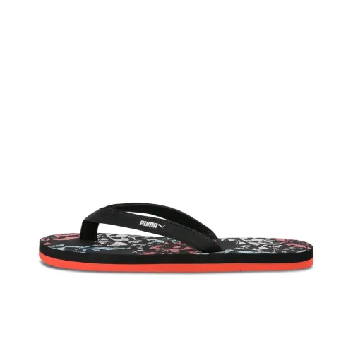 PUMA Ronni V3 Slide Slippers Women's Black/Orange