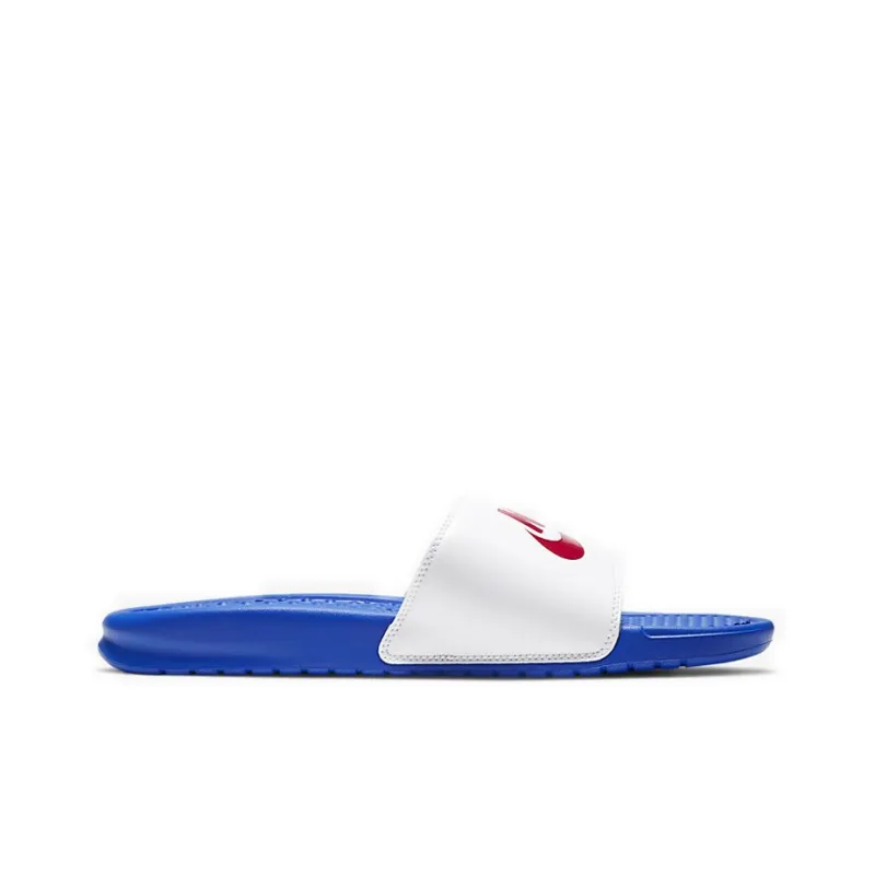 Nike Benassi Slide 'Game Royal White'-1
