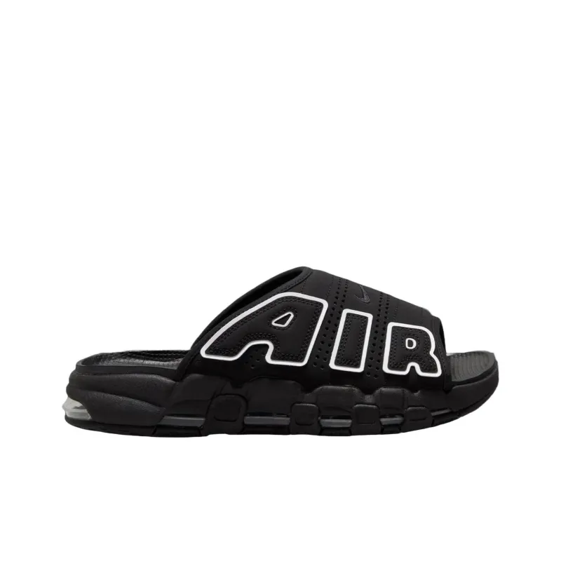 Nike Air More Uptempo Slide 'OG Black White'-1