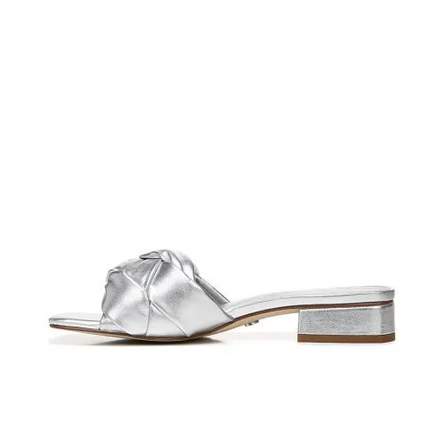 SAM EDELMAN Slide Slippers Women's Silver