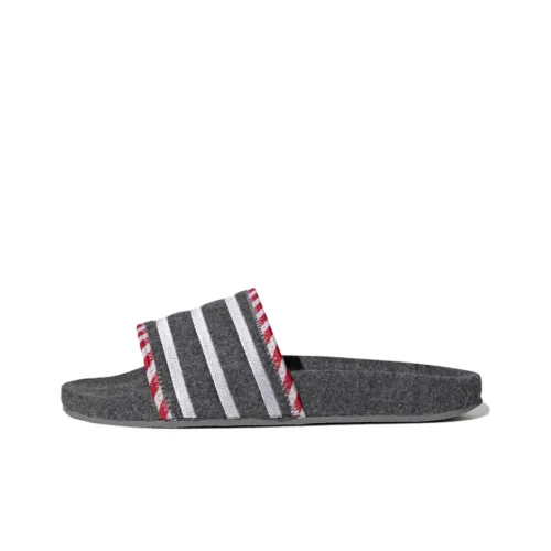 Adidas Originals ADILETTE Series Slide Slippers Unisex Gray/White