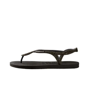 Havaianas Luna Premium Stylish Sandals Women's Fire Blaze Black