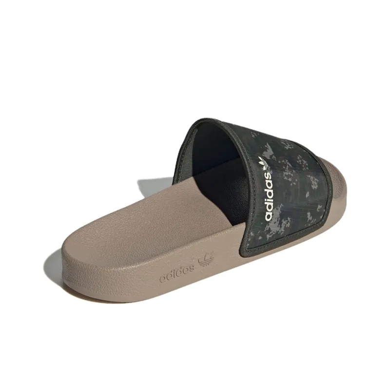 Adilette Adidas Originals Slide 'Shadow Green Brown Camo'-3