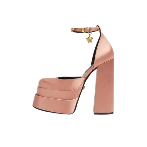 VERSACE Medusa Aevitas High Heels Women's Pink