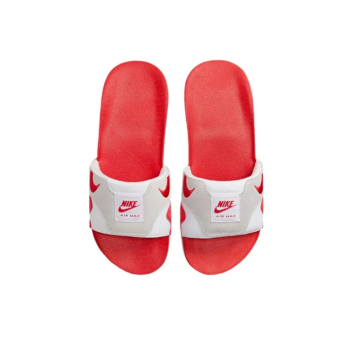 Nike Air Max 1 Slide White University Red-3