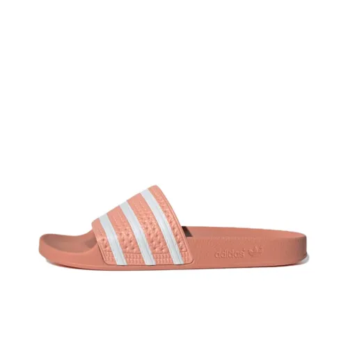 Adidas Originals ADILETTE Series Slide Slippers Men Deep Pink