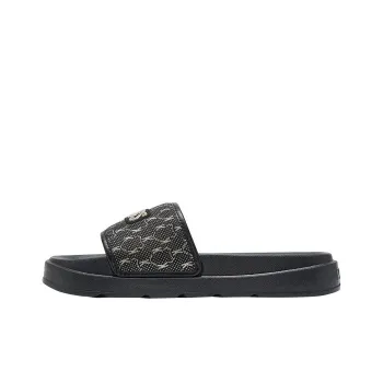 KSWISS Santa Monica Pm Sports Slippers Women's Black Gold