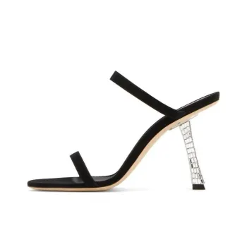 giuseppe zanotti Farrah Crystal Heel Sandals