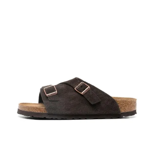 Birkenstock Zrich Suede Leather Narrow Fit 'Mocca' Women's