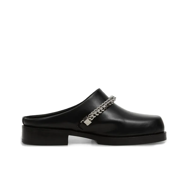 1017 ALYX 9SM Chain-detail Chunky Mules-1