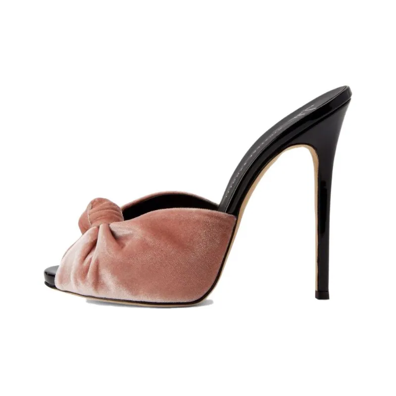 Giuseppe Zanotti Bridget Velvet Sandals Women's-0
