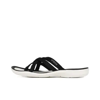 Crocs Beach & Pool SlidesSlippers 'Black White' Women's