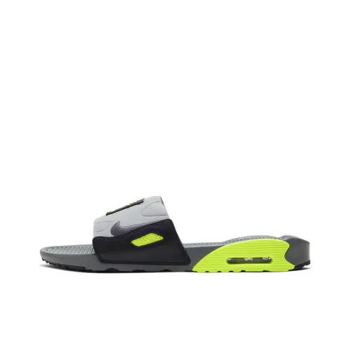 Nike Air Max 90 Slide Smoke Grey Volt Black