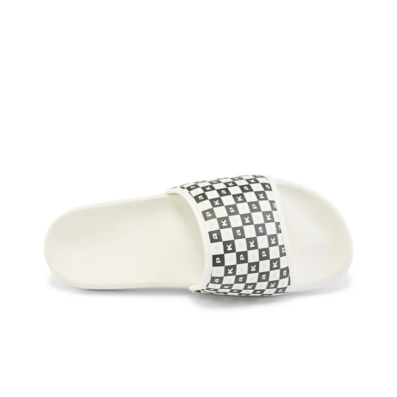 Kappa Slide Slippers Unisex Korean White-6