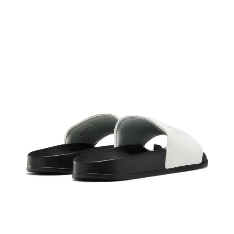 Reebok Classic Slide Sports Slippers Unisex White Black-3