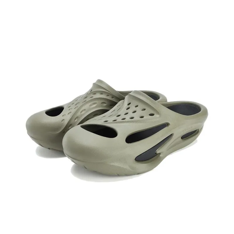 FILA FUSION Shell Slipper Slip-Resistant Abrasion-Resistant Slide Slippers Men's Grass Green-2