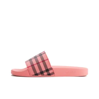 Burberry Check print Flat Slides