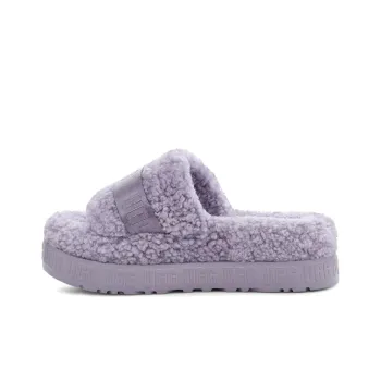 UGG Fluffita Stylish Sandals Women's Gray Purple
