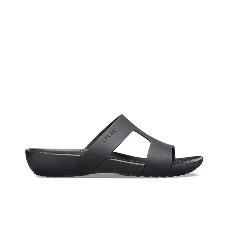 Crocs Serena Slide Slippers Women's Black-1