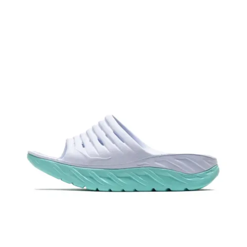 HOKA ONE ONE Recovery Slide 2 'White Blue Tint' Women's