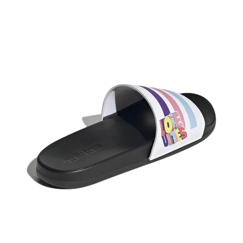 Adidas Adilette Comfort Sandals Cloud White Semi Turbo Pulse Amber-4