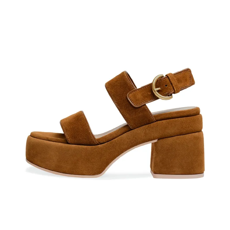 GIANVITO ROSSI Melrose Strap Sandals Women's Brown-0