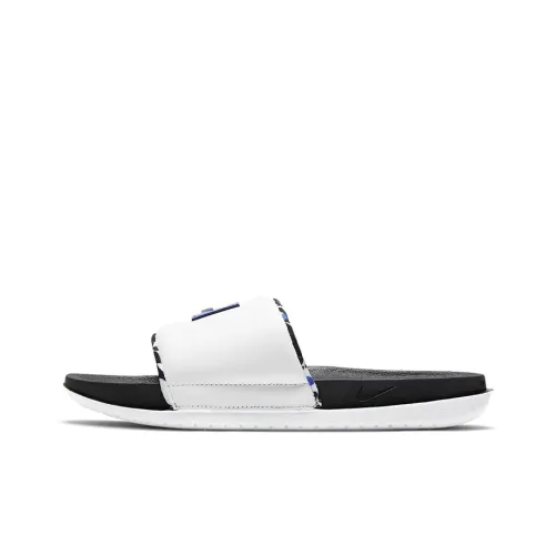 Nike Offcourt Slide Slippers Women's White/Black/Blue